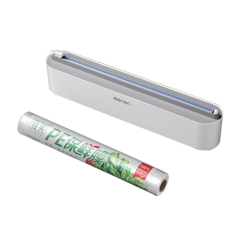 Upgraded Plastic Sharp Cutter Fixing Foil Cling Film Wrap.