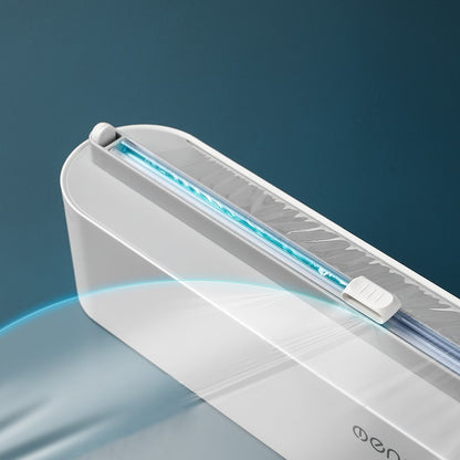 Upgraded Plastic Sharp Cutter Fixing Foil Cling Film Wrap.