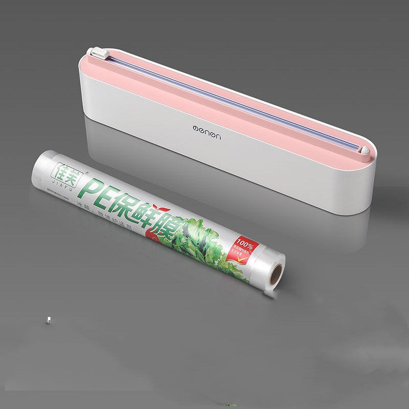 Upgraded Plastic Sharp Cutter Fixing Foil Cling Film Wrap.