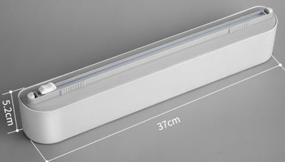 Upgraded Plastic Sharp Cutter Fixing Foil Cling Film Wrap.