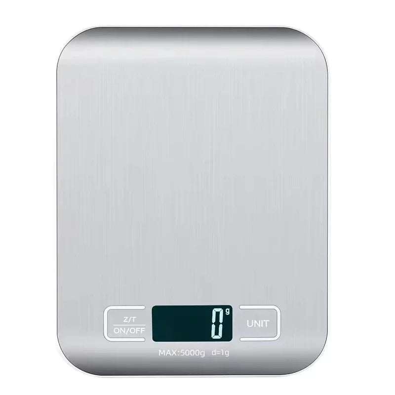 Preferred Electronic Kitchen Scale LED Display 5kg/1g Stainless Steel