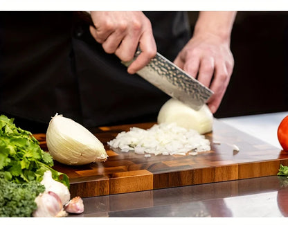 Heavy-Duty Camellia Wood Cutting Board