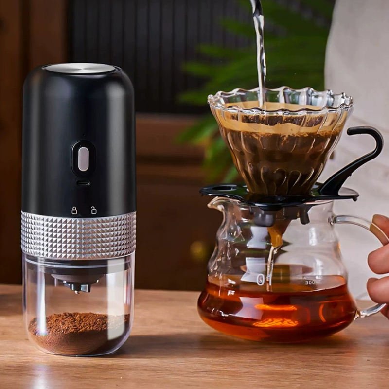 Electric Ceramic Coffee Grinder | Portable Outdoor Coffee Grinder